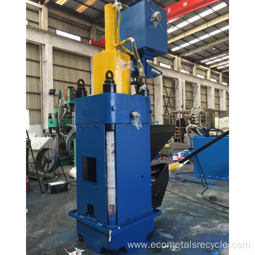 Vertical Chips Steel Recycle Briquetting Press Machine